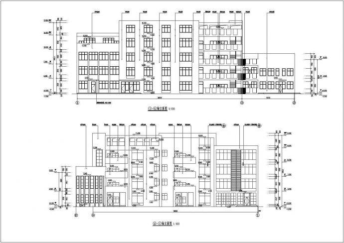 某地4层框架结构幼儿园建筑方案图_图1