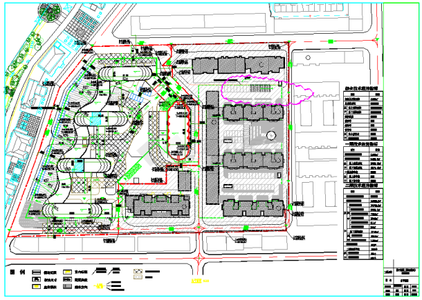 山东省某17层高层住宅楼建筑设计施工图-图一