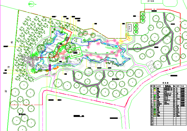 最新的停车场景观设计施工说明全套cad施工图（含停车场结构设计）-图二
