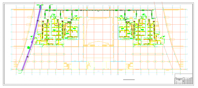 最新某地广场暖通系统设计施工图纸_图1