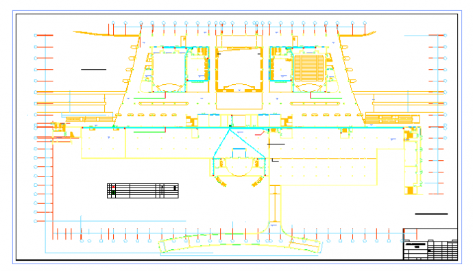 最新某地广场全套电气设计施工图纸_图1