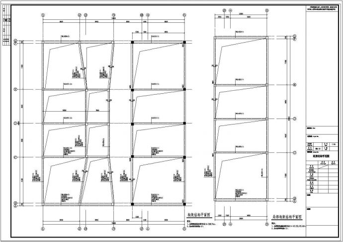框架核心筒结构超高层办公楼结构施工图_结构CAD图纸_图1