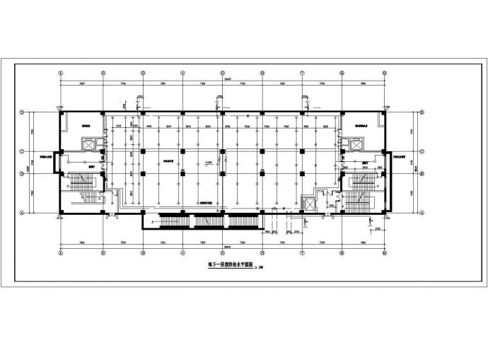 某商场十一层框架结构给排水、消防工程施工图_图1