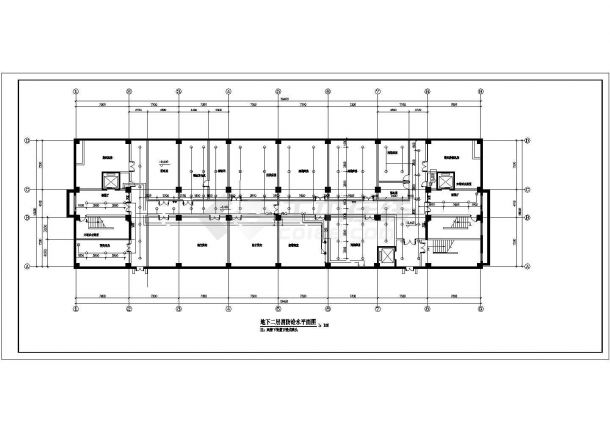 某商场十一层框架结构给排水、消防工程施工图-图二