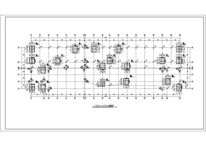 某地区六层框架结构中学教学楼结构施工图_图1
