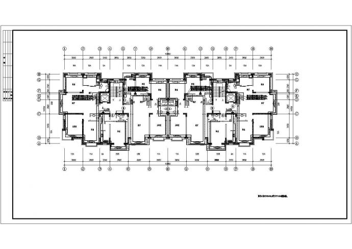 最新的高层住宅采暖全套CAD图纸（标注详细）_图1