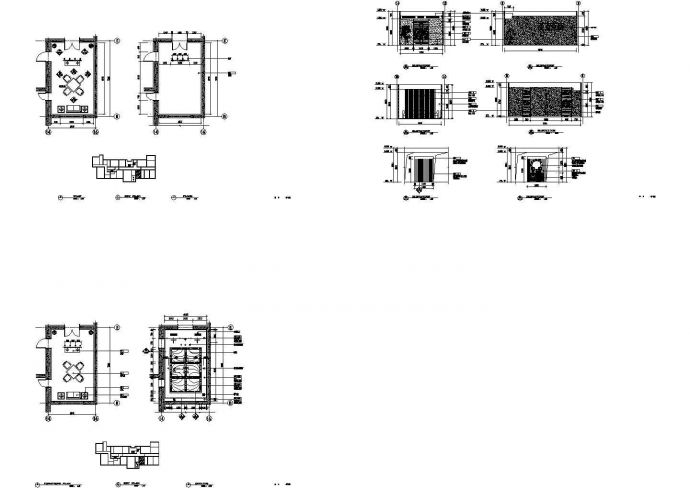 棋牌室装修设计CAD施工图_图1