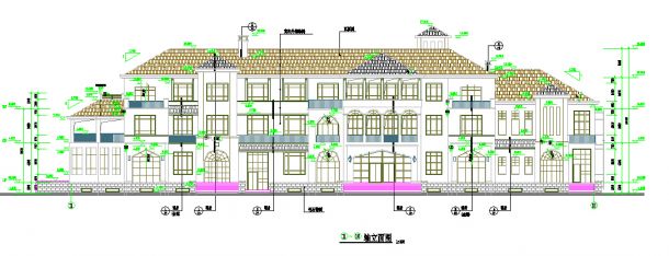6000平方米化工研究所专家七层办公楼建筑施工图（说明齐全）-图二