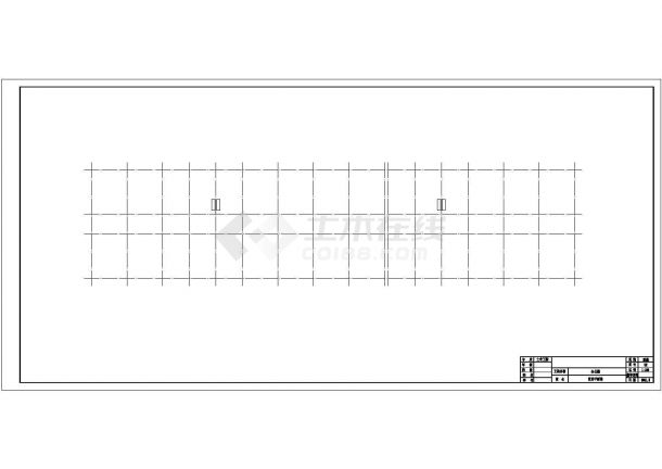 4层3994平米框架办公楼建筑结构设计cad施工图（含计算书）-图一