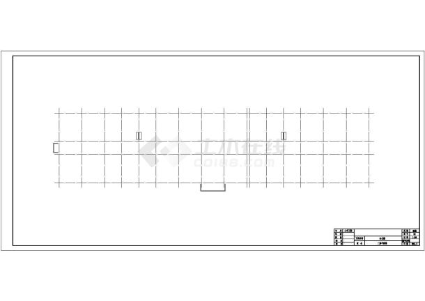 4层3994平米框架办公楼建筑结构设计cad施工图（含计算书）-图二