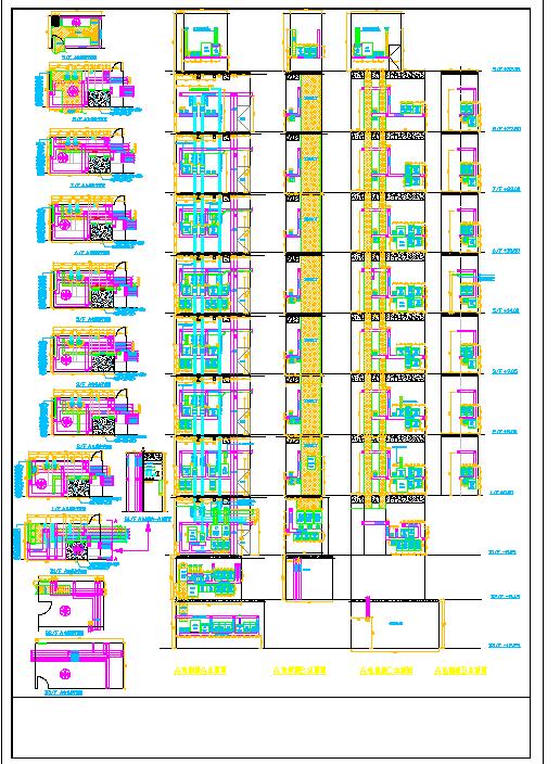 最新的小型配电房排位详细设计CAD图_图1