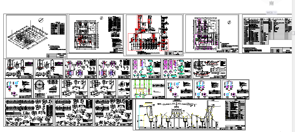 35kv变电站设计_变电站设备设计cad施工图