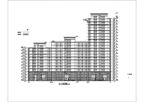 某地21层剪力墙结构高层住宅建筑施工图-图二