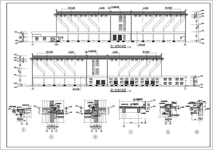 某部分三层冷库建筑设计cad图纸（含详细设计说明）_图1