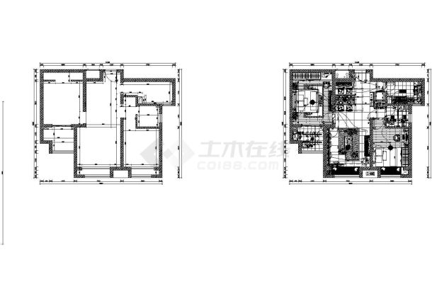 [南京]住宅楼室内精装修工程量清单报价书（含图纸）-图一