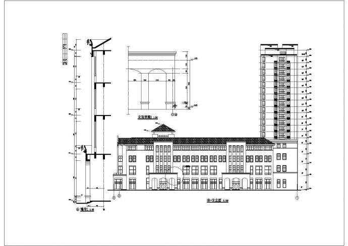 某地18层高层公寓楼建筑设计施工图_图1