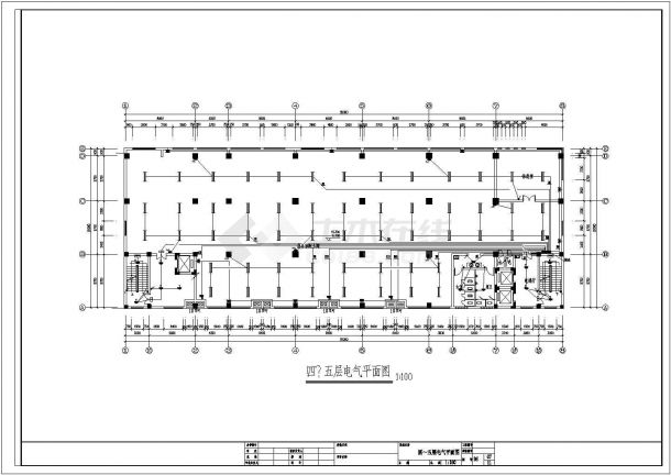 【南方】某多层厂房建筑电气设计CAD施工图-图二