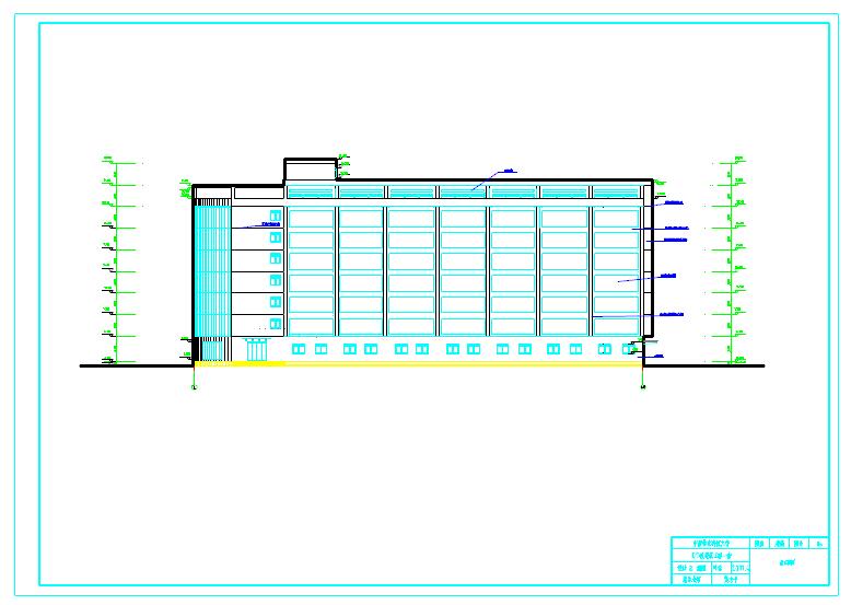 8层综合办公楼全套毕业设计（含计算书，建筑图、结构图，施工组织设计，PKPM）