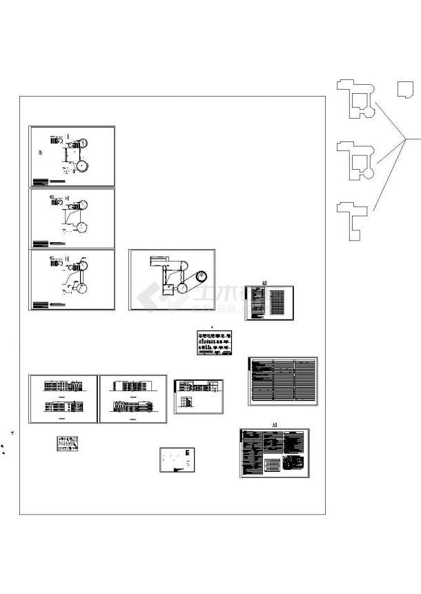 [安徽]安置房及公租房小区BT项目建筑安装工程量清单(含全套施工图纸幼儿园商业)-图一