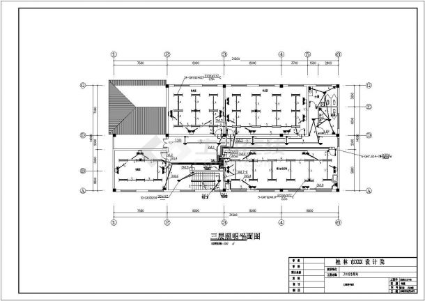 某大型污水泵站电气设计CAD施工图纸-图二