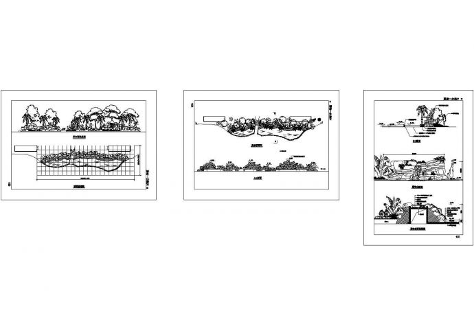 假山瀑布CAD图纸集（含60张假山效果图片和相片）_图1
