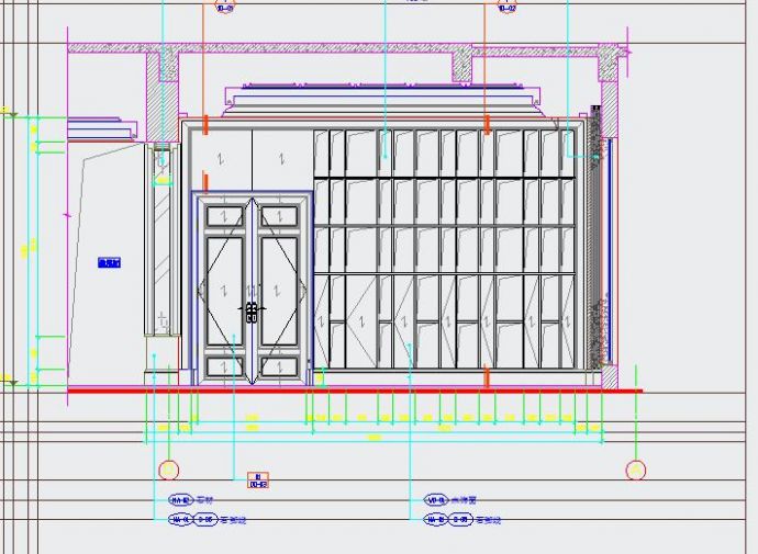 欧式新古典风格三层别墅精装修CAD施工图（含效果图和水电）_图1