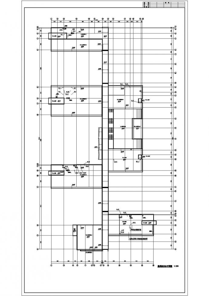 某小学四层砖混结构教学楼给排水、消防工程施工图_图1