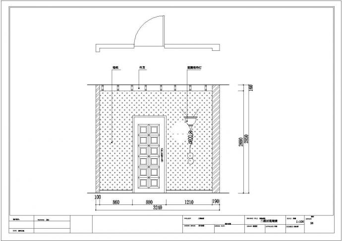 地中海风格三层别墅室内设计全套装修施工图（含实景照片、平立面）_图1