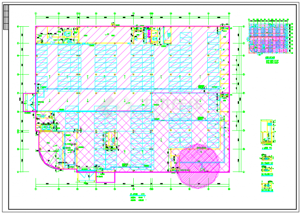 综合楼建筑方案图扩初设计施工图纸-图二