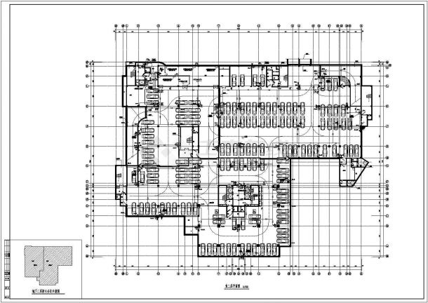 某商场二十三层框架结构综合楼给排水、消防工程施工图-图一