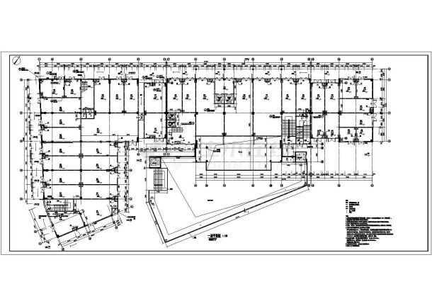 某仿古建筑全套建筑结构设计cad施工图-图一