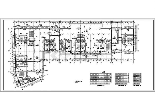 某仿古建筑全套建筑结构设计cad施工图-图二