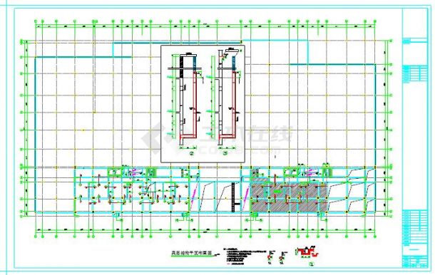32层框架剪力墙结构商住楼结构设计施工图-图二