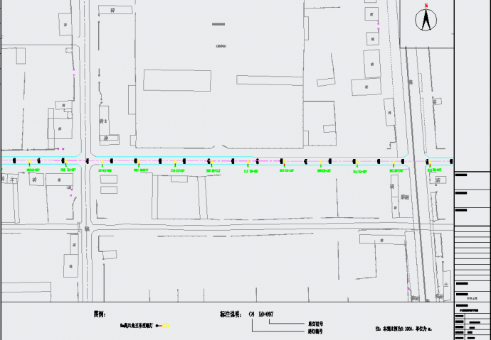 各道路太阳能风能互补型路灯照明cad设计施工图（含路灯大样图）_图1
