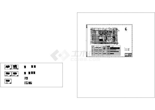 小型办公楼安装工程预算（施工图+工程量计算表+报价单）-图一