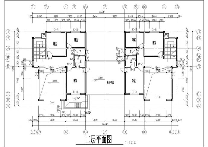 三层别墅带阁楼和车库建筑结构图，带效果图_图1