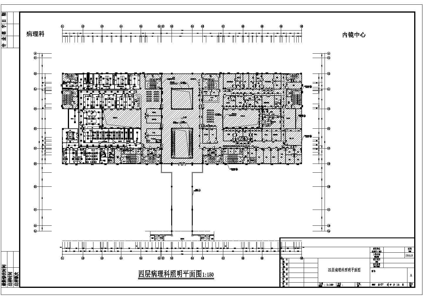 贵州省某医院综合楼水暖电设计施工图CAD