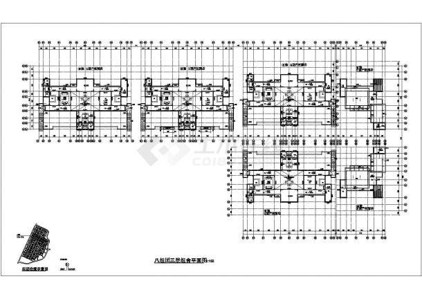 海南省某度假山庄二期全套设计施工图CAD-图二