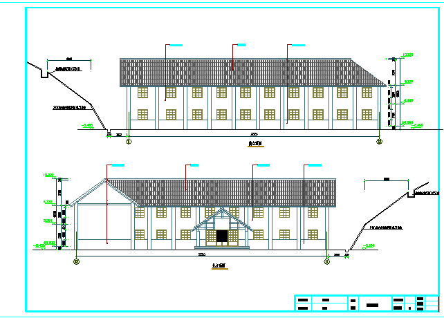 某新中式极乐寺建筑初步方案设计图（含电气及效果图）_图1