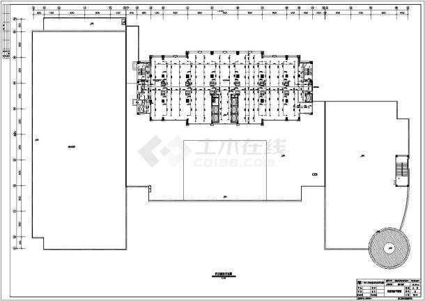 江苏某五星级二十三层框架结构酒给排水及消防工程施工图-图一