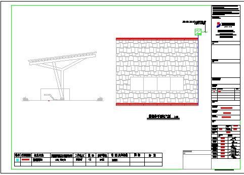 钢结构廊架桥体景观亭土木电气-图二