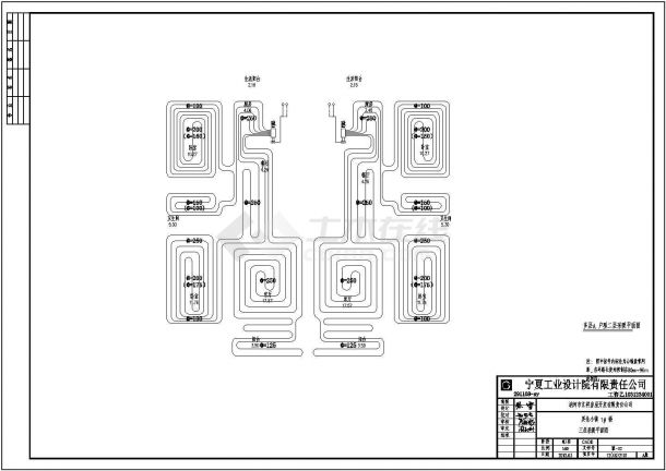 某小区七层住宅分户计量地板辐射采暖设计施工图-图二