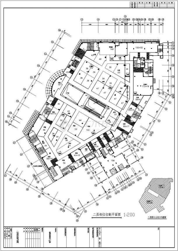 河南新郑庆都首府某商场装饰设计施工图-图二