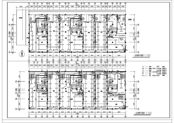 某一十二层商住楼电气设计全套施工图-图二