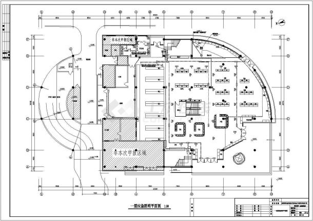 某地方二层国美电器商场消防电气施工图-图一