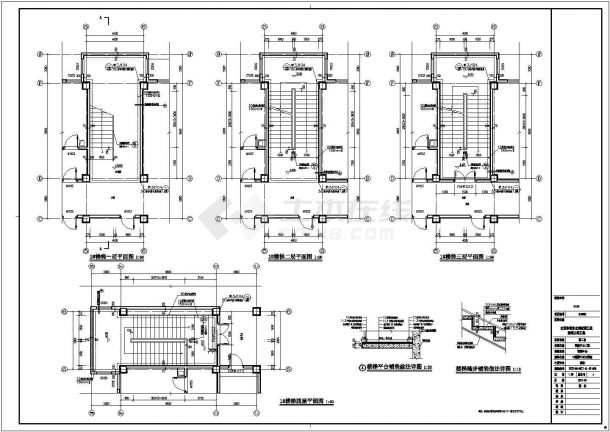 3层调度中心办公楼建筑设计施工图-图二