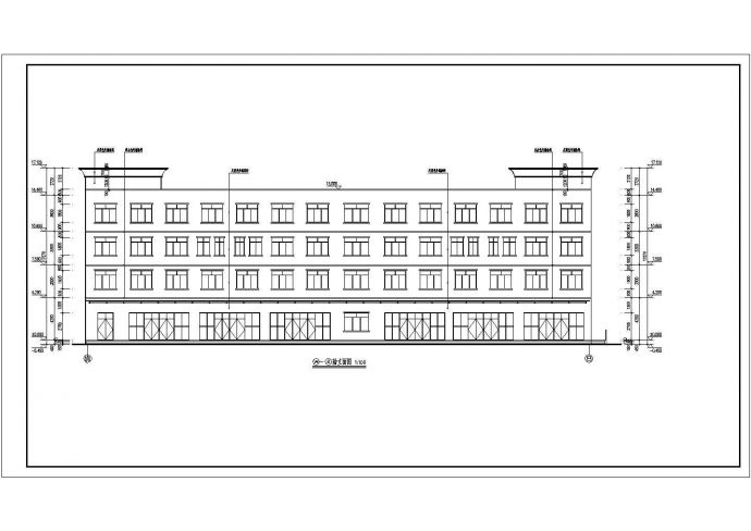 产业园3层多层综合办公建筑设计施工图_图1