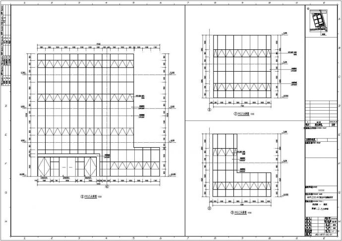 厂区4层多层综合办公全专业设计施工图_图1