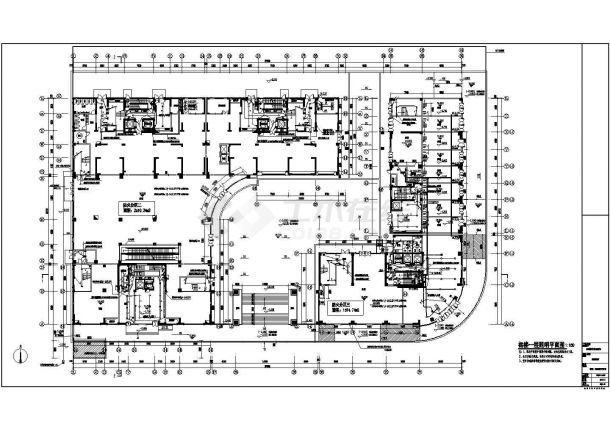 28层高层商业综合体水电设计施工图-图一