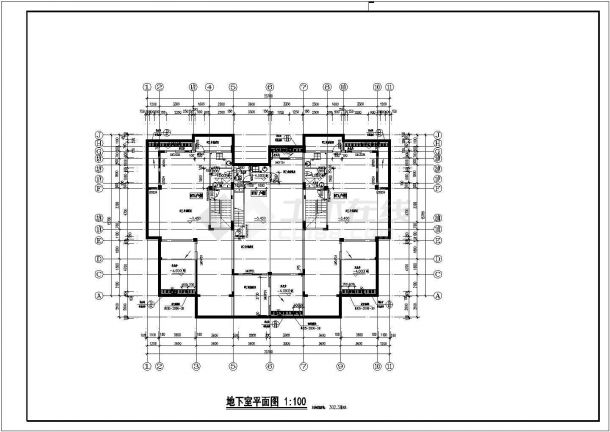 金域蓝湾联排式住宅别墅建筑设计方案图-图二